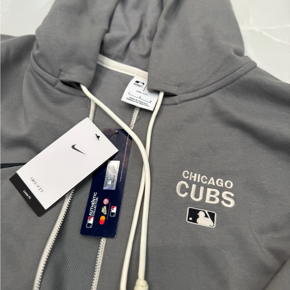 Nike MLB Chicago Cubs Limited Edition 2025 Stadium Collection Dri-FIT Hoodie NWT - Picture 5 of 6